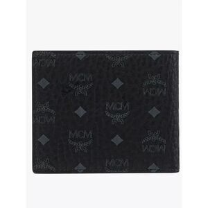 MCM Men’s Bifold Wallet In Visetos Original Black